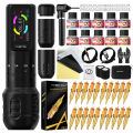 2025 New Ambition Seher Tattoo Set Adjustable 2.2-4.2mm Stroke Touch Screen Wireless Battery 2400mAh Tattoo Machine Kit for Body Artists. 