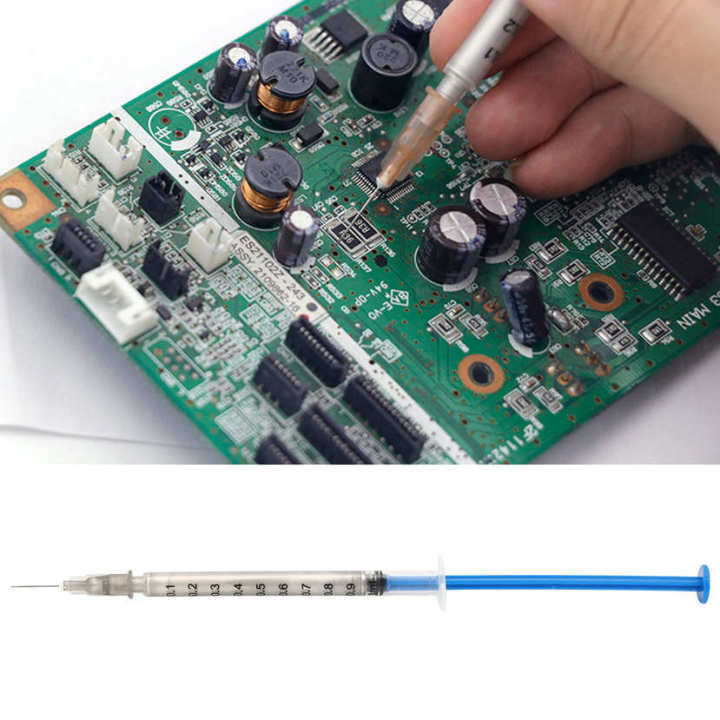1.0ML Conductive Adhesive Glue Silver for Repair Conduction Paint Connectors Board Paste Wire Electrically