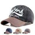 【HUT】 Fashion Trend Embroidered Washed Cotton Baseball Cap Male Panel Pattern Outdoor Sports Sun Caps Hip Hop Hats. 