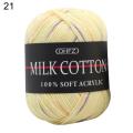 130m Cotton Knitting Yarn Crochet Yarn For Knitting Wool Yarn Warm Chunky-Yarn For Kids Hand Knitted Yarn for Blanket Sweater. 