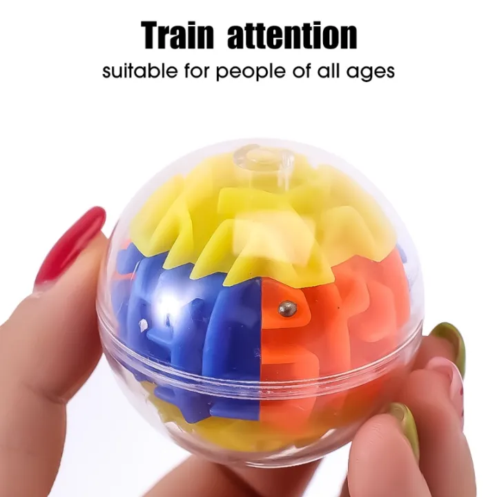 Compact%20Practical%203D%20Round%20Maze%20Puzzle%20Toy%20Intelligent%20Balance%20Training%20Labyrinth%20Round%20Rolling%20Ball%20Track%20Maze%20Toy%20For%20Kids%20Adults%20Brain%20Education%20-%20Image%202