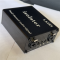 1Pcs Audio Isolator Noise Reduction Filter Eliminates Current Noise Dual-Channel 6.5 XLR Mixer Audio Isolator LA2XS. 