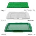 Migeet Litter Box Pad Potty Training Pet Toilet for Indoor Outdoor. 