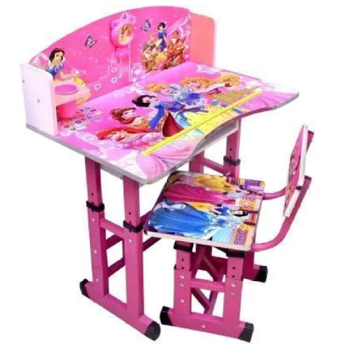 Smart Design Kids Baby Desk and Chair with Adjustable Height  chair & Chair (Baby Desk) Premium Study Table