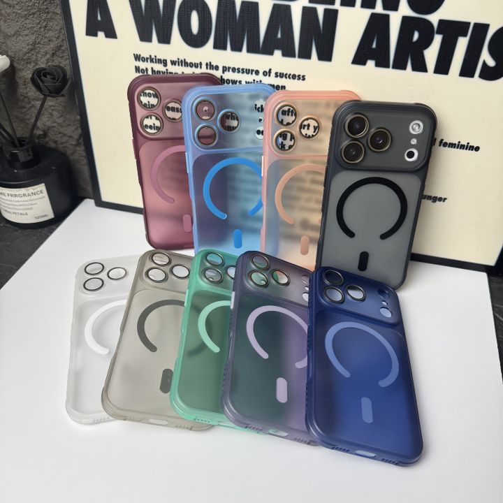 HODON%20Luxury%20Ultra%20Thin%20Matte%20Transparent%20for%20Magsafe%20Magnetic%20Phone%20Case%20for%20iPhone%2017%2016%2015%2014%2013%2012%2011%20Pro%20Max%2015%2016%20Plus%20Cases%20Wireless%20Charge%20Shockproof%20Lens%20Full%20Protection%20Cover%20-%20Image%209