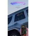 Car LED Matrix Pixel Panel Screen Programmable Scrolling Advertising Custom Text Pattern Animation Scrolling 16x 96. 