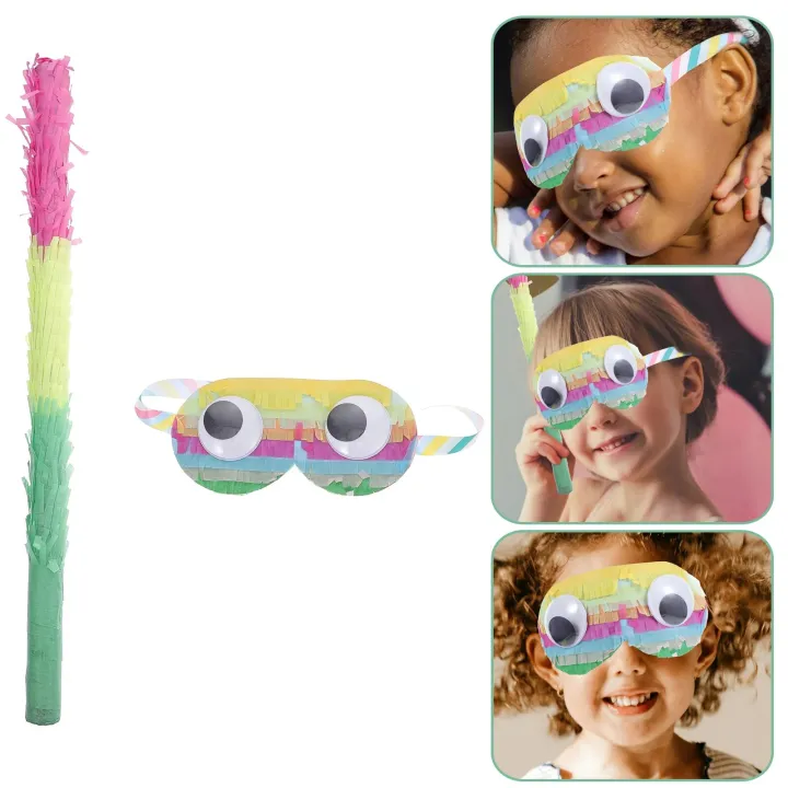 Pinata%20Stick%20Party%20Kids%20Blindfold%20Sticks%20Birthday%20Supplies%20Mexican%20Game%20Bat%20Fiesta%20Grip%20Easy%20Toys%20Rainbow%20Pinatas%20Paper%20Buster%20-%20Image%204