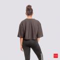 Women's TOFO Activewear Crop Top In Black. 