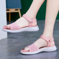 【ALLGOOD】Women's Flat sandals Korean Version Fashion Casual Flying Weave Sports Sandals. 