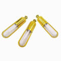 Portable Lip Glaze Tube Compact DIY Capacity Golden Crown Lip Color Tube 3ml Size Split Bottle Cosmetic Bottle for. 