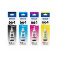 Genuine Epson 664 ink  (CYMBK)70ml. 