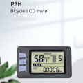 P3H Electric Bike LCD Display Meter Dashboard Meter Display Panel 24V 36V 48V 60V for Electric Scooter (SM). 
