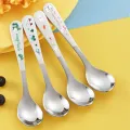 Children'S Stainless Steel Spoon Cartoon Car Pot Spoon Soup Bun Home Kitchen Essential Cute Tableware Children'S Spoon Fork. 