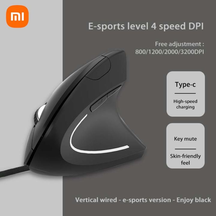 Wireless%20Vertical%20Mouse%20Bluetooth%202.4GHz%20Ergonomics%20Gaming%20Mouses%201600DPI%20Adjustable%20Offices%20Optical%20Electronic%20Keyboards%20-%20Image%204