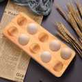 NAMUNY Egg Tray Wooden Egg Holder for Eggs Usable in Kitchen Refrigerator, or Countertop for Display or Storage, Holds 10 Eggs. 