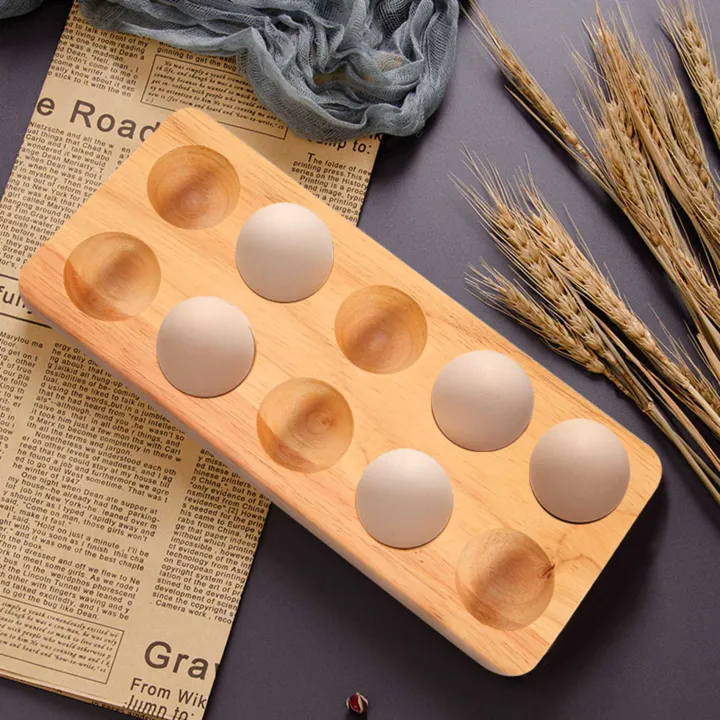 NAMUNY%20Egg%20Tray%20Wooden%20Egg%20Holder%20for%20Eggs%20Usable%20in%20Kitchen%20Refrigerator,%20or%20Countertop%20for%20Display%20or%20Storage,%20Holds%2010%20Eggs%20-%20Image%204