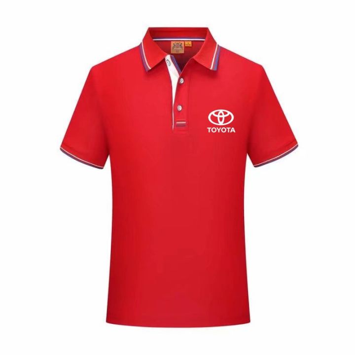 Clothes%20Toyota%20Beauty%20T%20T-shirt%20Shop%20Assistant%20Workwear%20Car%20Club%20POLO%20Shirt%20Work%20Clothes%20Lapel%204S%20Short%20Sleeve%20Car%20Repair%20-%20Image%202