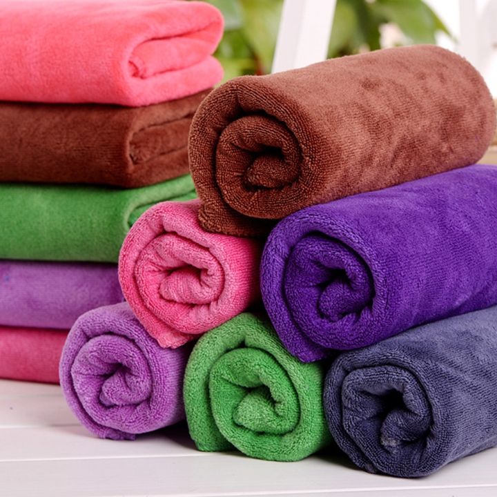 35X75CM Dry Hair Towel Hair Salon Barber Shop Beauty Salon Special Towel Sweat Steam Room Absorbent Towels