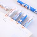 Kawaii Cute Press Pen Cartoon Blue Big-Eared Dog 0.5mm Black Ink Gel Pens Pens Student Writting Stationery Office School Supplies. 