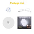 USB Rechargeable Night Lamp For Kitchen Cabinet Wardrobe Lamp Staircase Wireless Closet Light PIR Motion Sensor LED Night Light. 