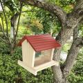 Wooden Home Garden Patio Decorations, Bird Feeders , Wild Bird Feed Dispensers, Wooden Bird Houses With Roofs|bird Cages And Bird Nests. 