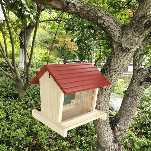 Wooden%20Home%20Garden%20Patio%20Decorations,%20Bird%20Feeders%20,%20Wild%20Bird%20Feed%20Dispensers,%20Wooden%20Bird%20Houses%20With%20Roofs%7Cbird%20Cages%20And%20Bird%20Nests%20-%20Image%203