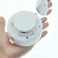 Hot Smoke Fire Sensitive Detector Independent Smoke Detector Home Fire Smoke Detector. 