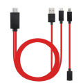 5 Pin & 11 Pin Micro USB HDMI 1080P HD TV Cable Adapter for Android Phone. 