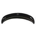 ✿Ready stock Universal Black 3-Snap Motorcycle Helmet Peak Lens Open Face Sun Shade Visor Shield. 