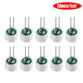10pcs Microphone Electret Microphone With 2 Pin Pick-Up Sensitivity 52db 6050 Mini Mic Capsule Electret Condenser Microphone. 