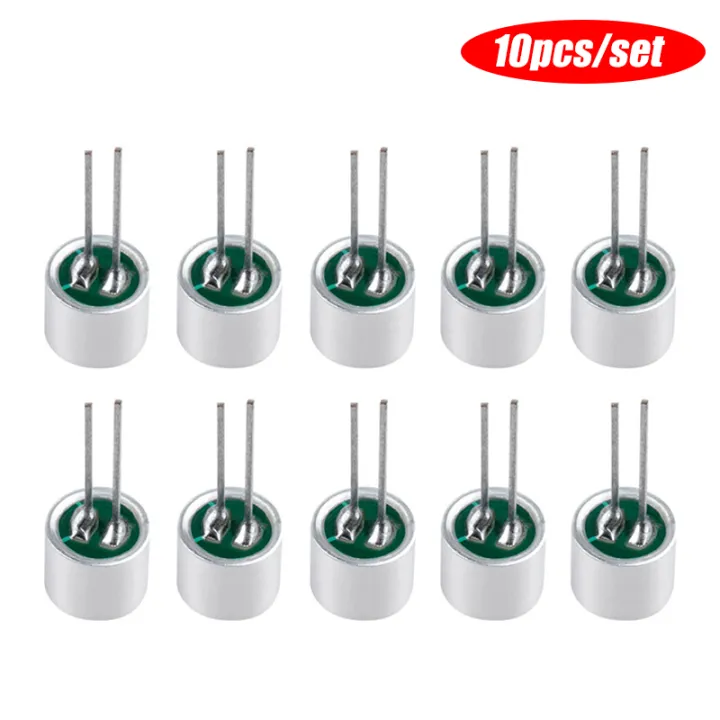 10pcs%20Microphone%20Electret%20Microphone%20With%202%20Pin%20Pick-Up%20Sensitivity%2052db%206050%20Mini%20Mic%20Capsule%20Electret%20Condenser%20Microphone%20-%20Image%204