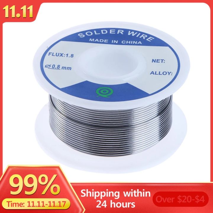 LeiyanLuxury Soldering Wire Roll Lead-free Silver Solder Wire 3% Silver 0.8mm Speaker Diy Material Solder Soldering Wire Roll Welding Solder Wire