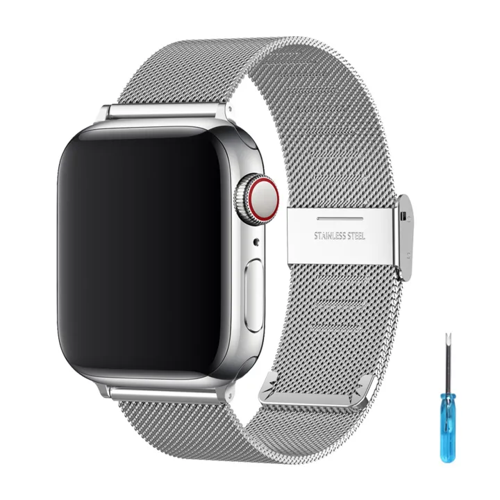Milanese%20Bracelet%20for%20Apple%20Watch%20Band%2038%2040%2041mm%2042%2044%2045%2049mm%20Stainless%20Steel%20Metal%20Strap%20for%20iwatch%20Ultra%208%20SE2%207%206%20SE%205%204%203%20-%20Image%206
