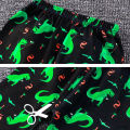Yfashion 2pcs Boys Cotton Pajamas Set Short Sleeve Trousers Suit Air Conditioning Clothes For 1-6 Years Old Kids. 