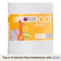 Celcius Baby Cot Sheet – White -25x35. 