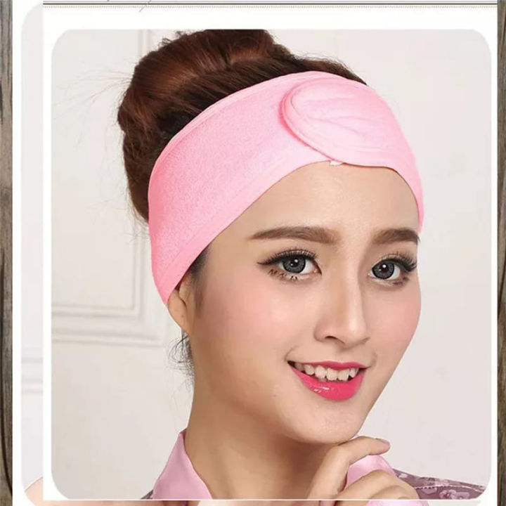 Women%20Soft%20Adjustable%20Facial%20Headband%20SPA%20Bath%20Makeup%20Hair%20Band%20Headbands%20for%20Face%20Washing%20Toweling%20Head%20Band%20Hair%20Accessories%20-%20Image%202