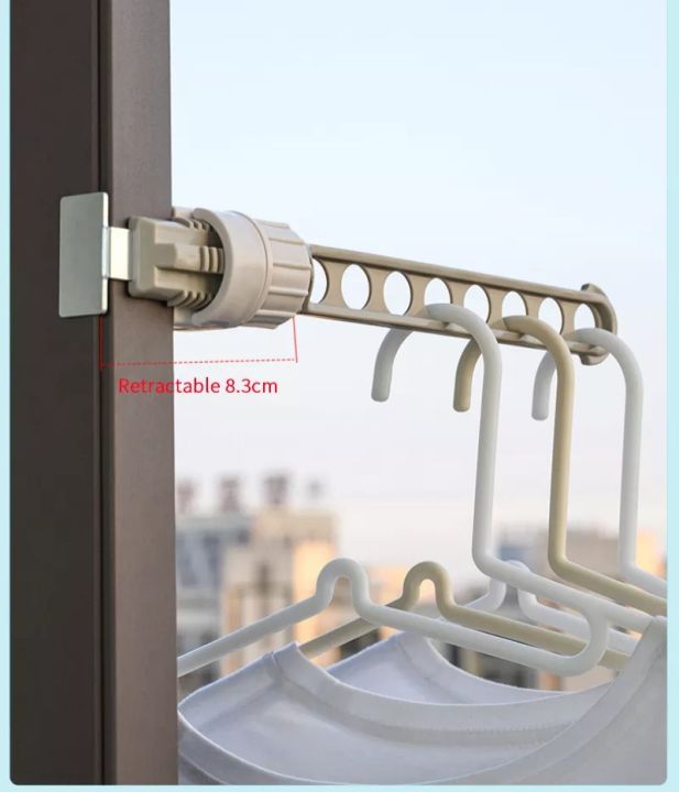 Clothes%20Hanger%20Portable%20Indoor/Outdoor%20Window%208%20Hanging%20Holes%20Window%20Drying%20Racks%20Travel%20Clothes%20Rail%20Stainless%20Steel%20+%20ABS%20Window%20Frame%20-%20Image%205
