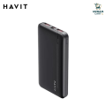 Havit PB90 10000mAh පවර් බෑන්ක් - 20W PD + 22.5W ෆාස්ට් චාජින් - ස්ලිම් පෝටබල් ඩිසයින්. 