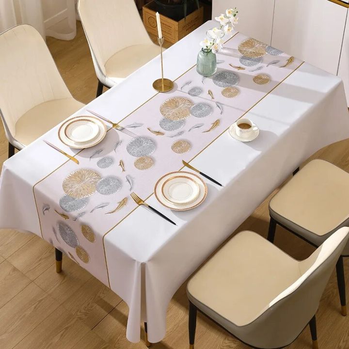2023%20New%20Dining%20Table%20and%20Table%20Cloth%20Tea%20Table%20Light%20Luxury%20and%20High%20Grade%20Rectangular%20Oil%20Resistant%20and%20Waterproof%20Table%20Cloth%20-%20Image%203