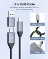 ORICO 40Gbps M.2 NVMe SSD Enclosure USB4 PCIe3.0x4 USB C Aluminum External Adapter Compatible with Thunderbolt 3 4 Tool Free. 