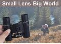 40x22 HD Powerful Binoculars 2000M Long Range Folding Mini Telescope FMC Optics For Hunting Sports Outdoor Camping Travel. 