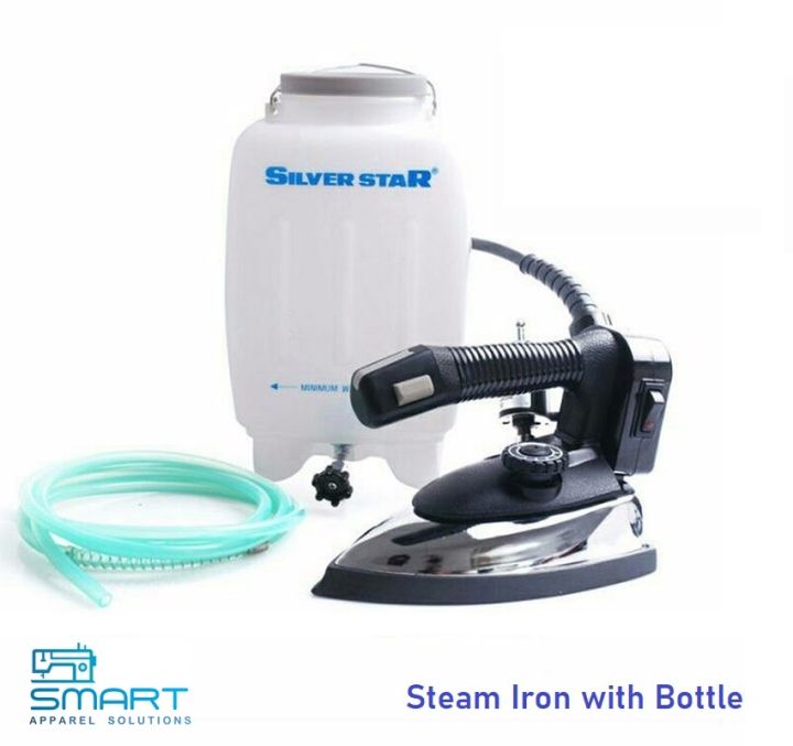 SILVERSTAR%20Industrial%20Electric%20Steam%20Iron%20with%20bottle%20ES94A%20/%20Bottle%20Iron%20for%20Garments%20Industry,%20Laundry%20&%20Hotels%20-%20Image%203