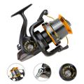 Fishing Reel Carp Fishing Drag Max Surfcasting 3000 Gear Ratio 5.2:1 Rod And  Set Metal Spool Tackle Knob Spinning Reel|Fishing Reels(Lj9000). 