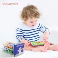 Baby Soft Cloth Books Rustling Sound Washable English Books Newborn Babies 0-12 Month Intelligent Early-Educational Toys for Kid. 