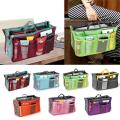 【Fullyoung_520 Store】Large Capacity Nylon Travel Desk Organizer Cosmetics Hand Purse Lady Makeup Bags Portable Bathing Bag Pouch. 