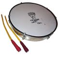 13.5 inch 6 Bolt Professional Thappu / Tappu Drum with 2 Sticks- Bolt type for any occation Made India Synthetic Head Nickel frame Kandy Musical Hub thappu drum. 
