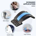 Back Stretcher, Lumbar Back Pain Relief Device, Spine Board, Back Cracker, Multi-Level Back Massager Lumbar, Pain Relief for Herniated Disc, Sciatica, Scoliosis, Lower and Upper Back Stretcher Support. 