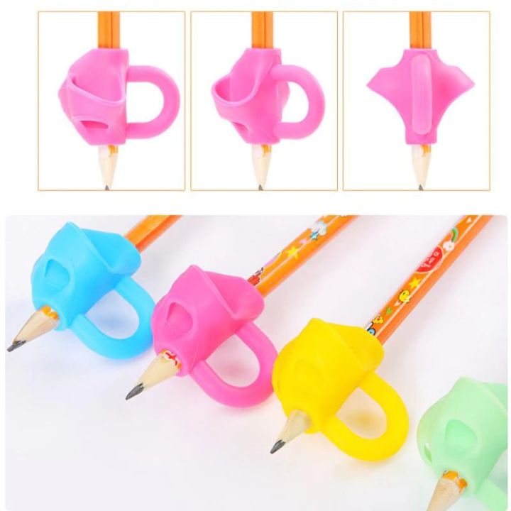4pcs%20Children%20Writing%20Pencil%20Pan%20Holder%20Kids%20Learning%20Practise%20Silicone%20Pen%20Aid%20Grip%20Posture%20Correction%20Device%20for%20Students%20New%20-%20Image%207