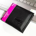 Lacoste Wallet for Gents : Bi-Fold Casual Fashion Wallet with Free Card Holder. 