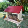 Wooden Home Garden Patio Decorations, Bird Feeders , Wild Bird Feed Dispensers, Wooden Bird Houses With Roofs|bird Cages And Bird Nests. 